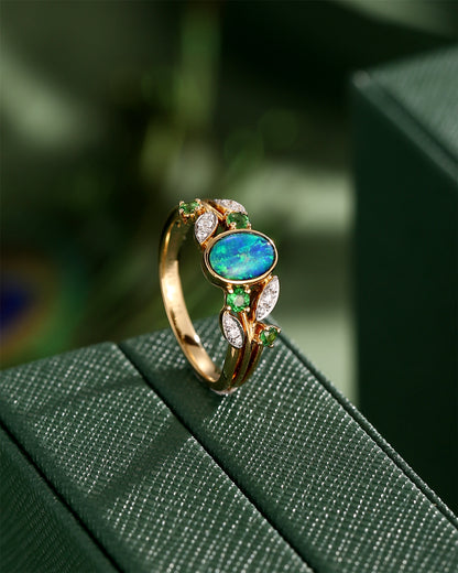 Australian Opal Ring