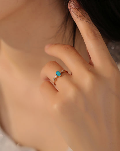 Australian Opal Ring