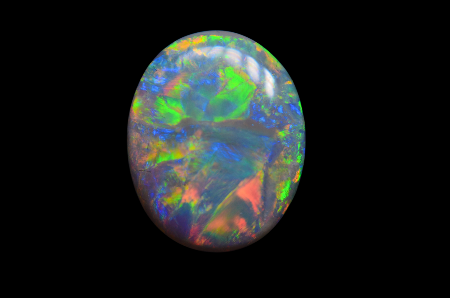 Lighting Ridge Semi Black Opal